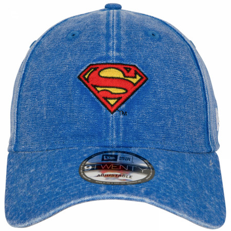 Superman Denim New Era 9Twenty Adjustable Dad Hat